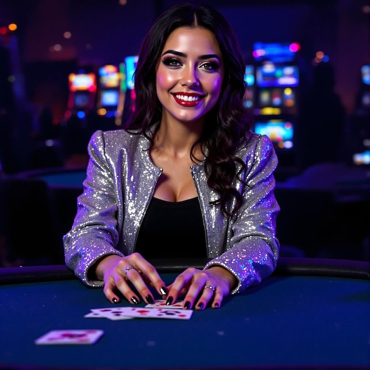 Ilustrasi bermain Live Casino secara bertanggung jawab dengan menetapkan batas anggaran dan waktu bermain di vivo4d